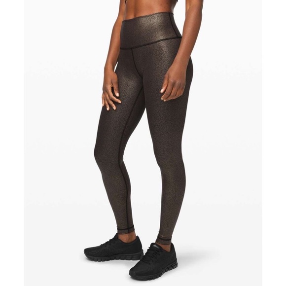SOLD Lululemon Wunder Under High-Rise Tight Full Length *Foil 28" Size 4 - Picture 5 of 11